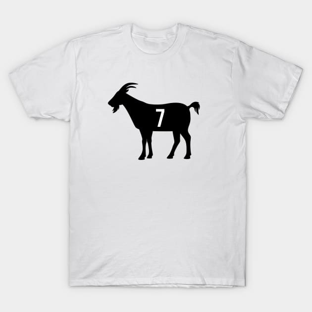 BK GOAT - 7 - White T-Shirt by KFig21